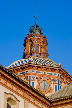 europe, spain, andalusia, seville building in cathedral complex