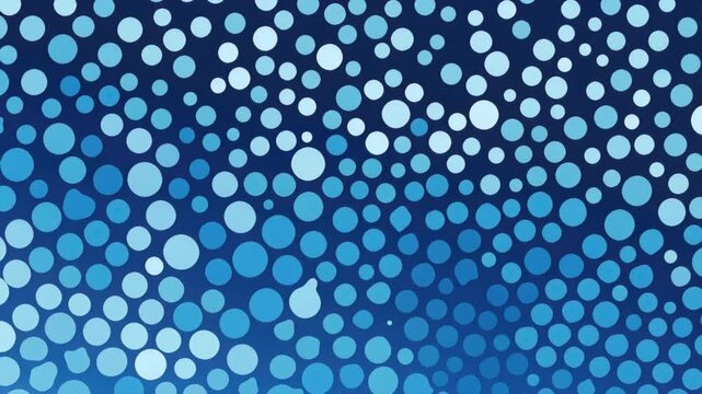 Abstract Blue Circles: A mesmerizing abstract pattern of blue circles in varying sizes and shades creates a dynamic and modern backdrop.