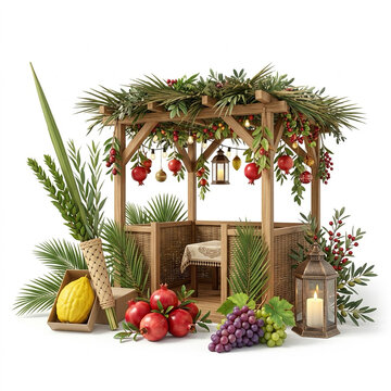 Sukkot Celebration &ndash; Modern Jewish Harvest Festival and Sukkah Design