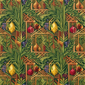 Sukkot Celebration &ndash; Modern Jewish Harvest Festival and Sukkah Design