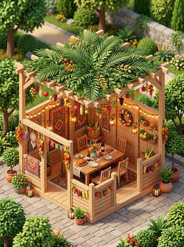 Sukkot Celebration &ndash; Modern Jewish Harvest Festival and Sukkah Design