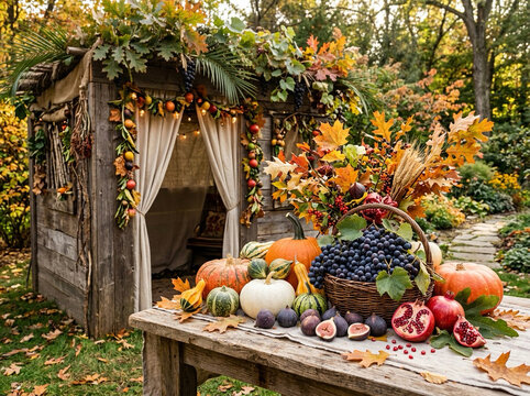 Sukkot Celebration &ndash; Modern Jewish Harvest Festival and Sukkah Design
