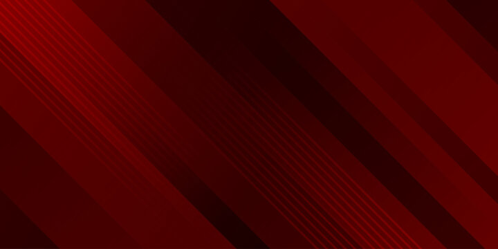 Dark red abstract diagonal stripes background with modern geometric lines and sleek corporate design for business presentations