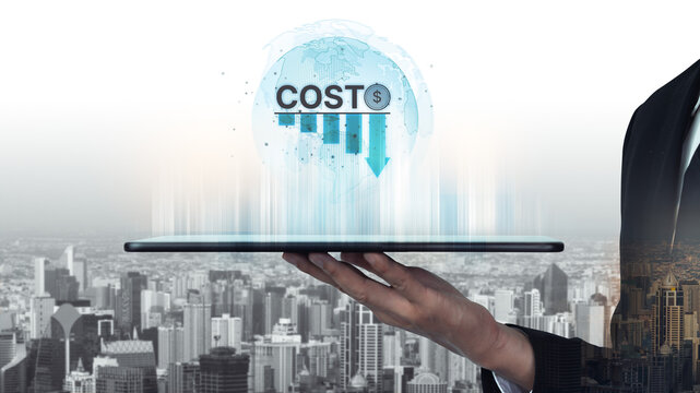 Cost reduction and cost saving through digital transformation, business cost optimization, operational cost reduction, financial saving, and resource efficiency strategies for business success. Spline