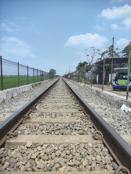 railway in the countryside