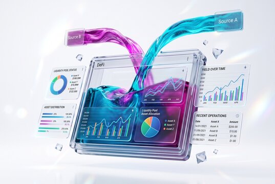 Abstract Liquid Data DeFi Liquidity Pool