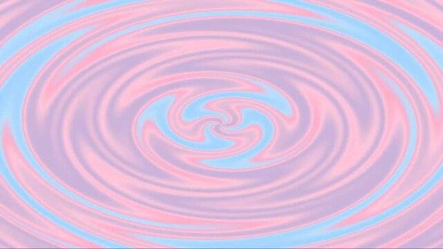 Abstract pastel swirl pattern ripples in soft pink and blue tones