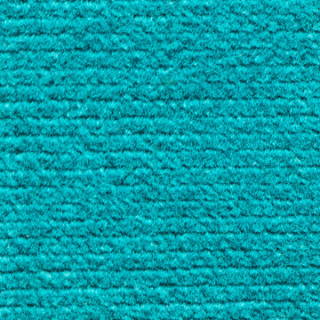 Turquoise textured carpet surface background