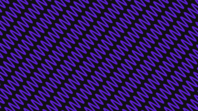 Purple zigzag line pattern on dark background diagonal modern shape