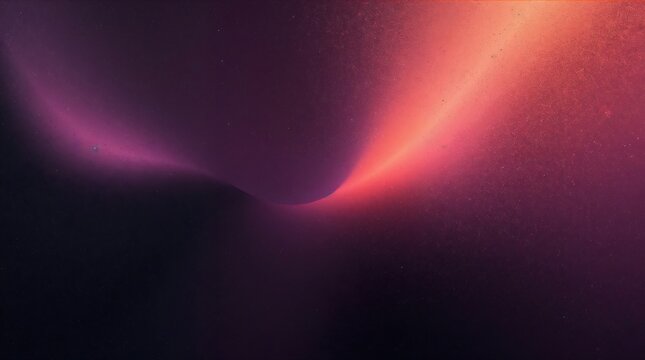 Abstract cosmic background with glowing purple and orange light