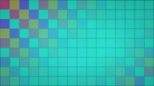 Square Pixelated Mosaic Censorship Block Banner Overlay - Animated Digital Privacy Redaction Effect - 4K Video Editing Asset