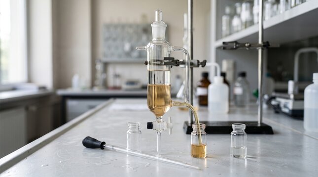 Laboratory Liquid Sample Transfer Station With Sterile Equipment