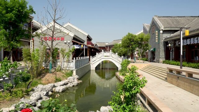 Historical and Cultural Block of Xishui Long Street, Suixi Ancient Town, Huaibei City, Anhui Province, China