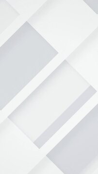 White geometric diagonal grid seamless loop motion background