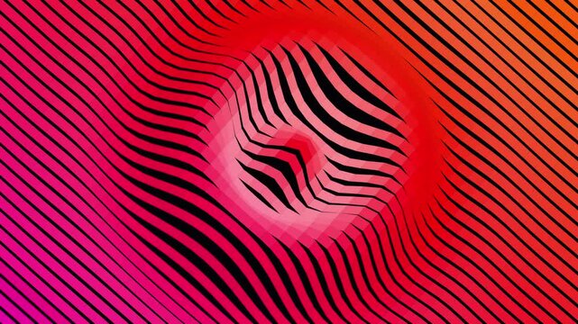 Abstract tactile ribbon waves seamless loop for dynamic background motion graphics