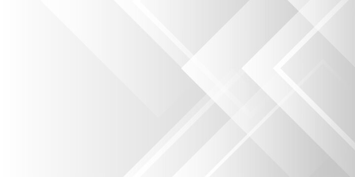 Abstract Minimalist White and Gray Geometric Background with Clean Lines and Subtle Gradient Shapes for Modern Business and Corporate Presentations