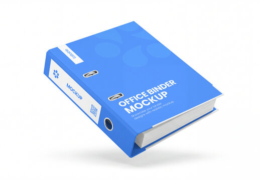 Office Ring Binder Mockup