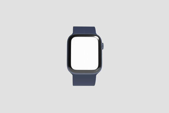 Blank Smartwatch Mockup - 3D Illustration