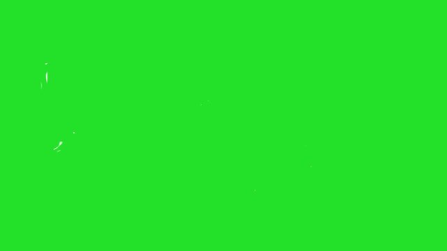 Film dust and heavy grain texture overlay on green screen. Flim Rolling green Screen with dust and scratches. Film Efect, Stop Motion vintage black film grain texture with dust and scratches,