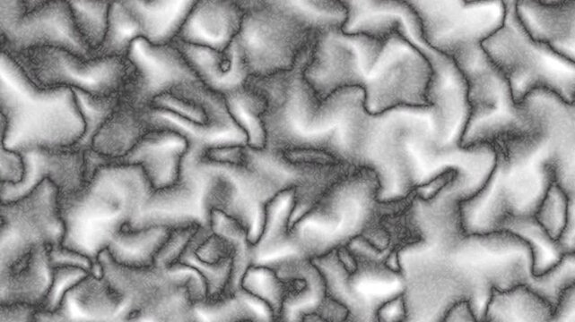 Abstract monochrome displacement map heightmap organic noise texture designed for 3d modeling, surface rendering, and motion design backdrop.