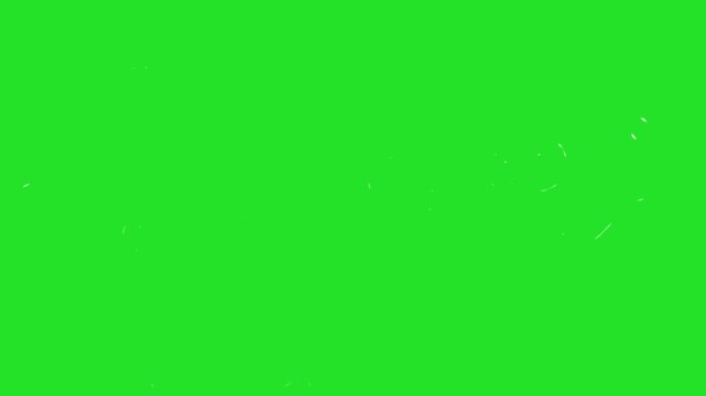 Film dust and heavy grain texture overlay on green screen. Flim Rolling green Screen with dust and scratches. Film Efect, Stop Motion vintage black film grain texture with dust and scratches,