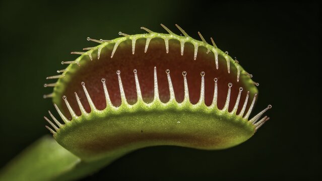 Venus Flytrap Open Jaw Macro