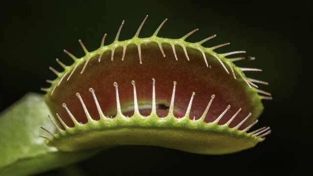 Venus Flytrap Open Jaw Macro