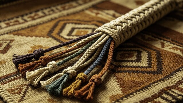 Traditional Andean Quipu Knots