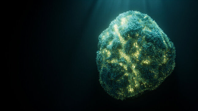 Kinetic light currents illuminating a porous ocean sponge constructed from glowing carbon nanotubes for advanced marine power generation
