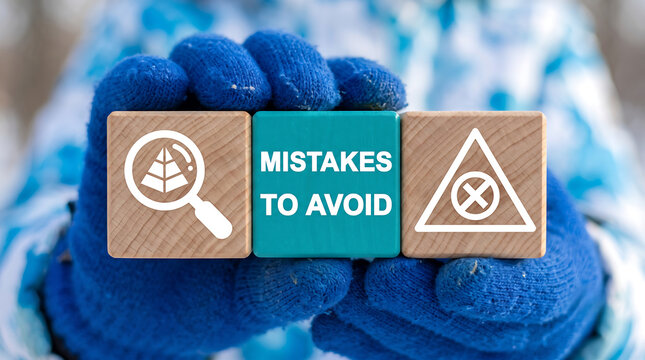 Concept of mistakes to avoid in industry. Avoid industrial mistake or failure, protect from accident or pitfall, insurance or warning in manufacturing risk and support in crisis,engineer,factory