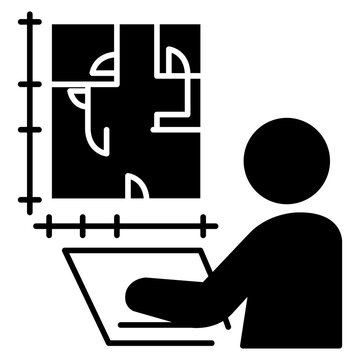 Architecture engineering icon