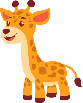 giraffe vector illustration m m