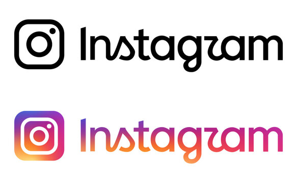 Instagram social media logo design