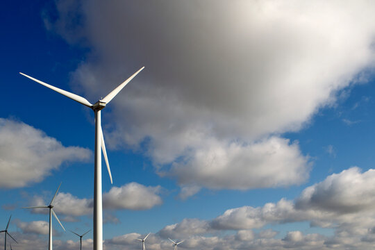 Wind farm in Northern Colorado