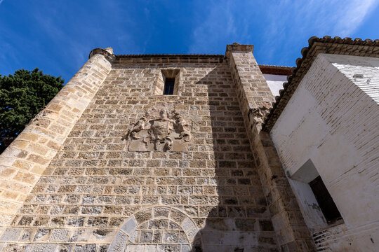 Historic, monumental and picturesque buildings in Baza, Granada, Andalusia, Spain