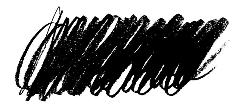 Hatch pencil line texture, crayon scribble stroke pattern