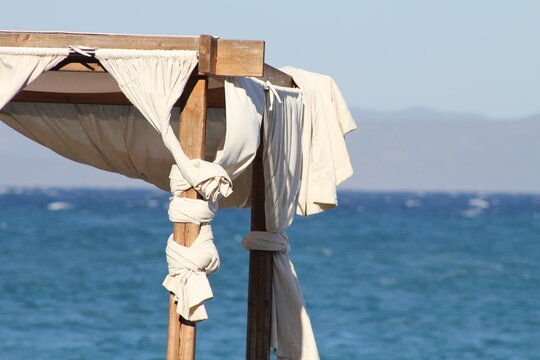 sunbed at the beach