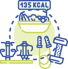 Fototapeta premium Community wellness initiative offering health check ups and mental health support, involving medical personnel ensuring public health and social well being in a neighborhood setting
