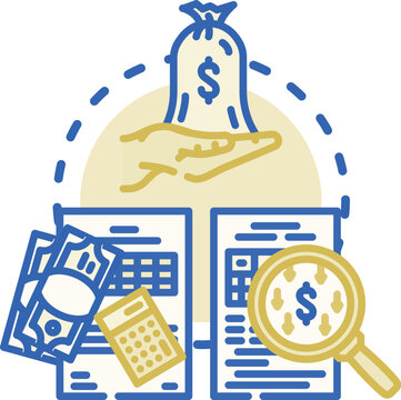 Expense payment workflow illustrating financial management, budget planning, corporate spending, and business transaction analysis for efficient organization