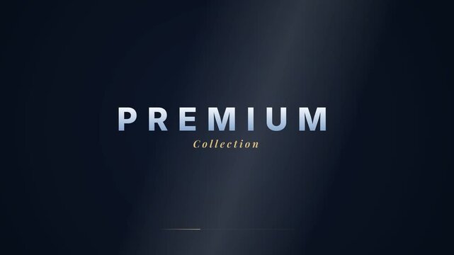 Premium collection lettering rendered in silver and white tones against a dark gradient background.