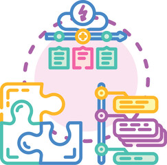 Obraz premium Person avoiding difficult duties and critical job challenges, looking for ways to bypass complex projects and delegating important work