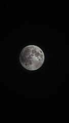 full moon over blue sky © Andrey