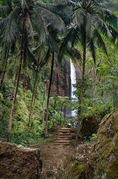 Kapas Biru Waterfall (Java-Indonesia)