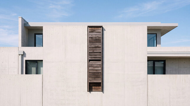 Timber bat-roost module integrated into building facade