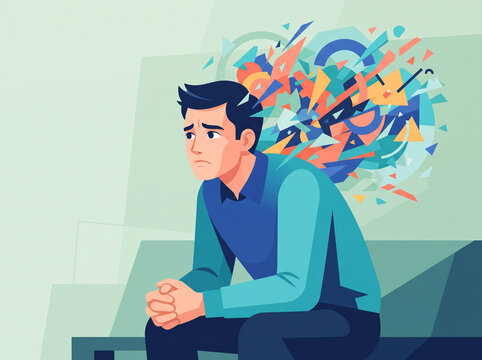 Adult Survivor Experiencing Post Traumatic Stress.