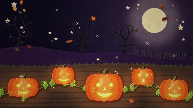 Pumpkin Patch Halloween Stop Motion