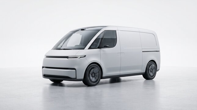Modern electric cargo van