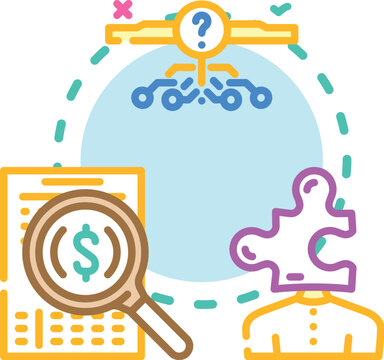 Person choosing among multiple options, navigating complex problems, and developing effective strategies for optimal business outcomes and successful project implementation