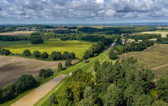 Interesting places in Poland: the Kąty inclined plane, the Elbląg Canal.