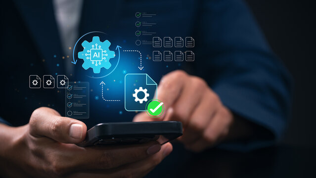 AI Document Workflow Automation for Mobile Business Process Management, Digital Approval, File Processing, Task Tracking, Enterprise Productivity, and Intelligent Operational Efficiency